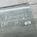 Стекло двери заднее правое Kia Shuma II, Kia spectra II