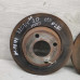 Диск тормозной передний Audi 80 B4