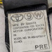 Ремень безопасности передний правый Toyota Avensis Verso I