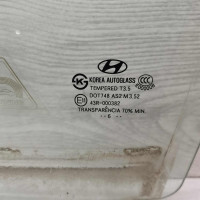 Стекло двери переднее левое Hyundai Santa Fe II