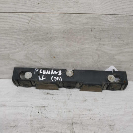 Кронштейн левый крепление заднего бампера Renault Symbol I