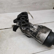 Теплообменник, корпус масляного фильтра Peugeot 307