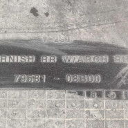 Молдинг крыла задний правый SsangYong Rexton II