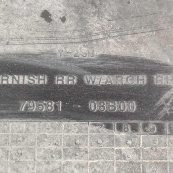 Молдинг крыла задний правый SsangYong Rexton II