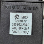 Кнопка аварийной сигнализации Volkswagen Passat B5 GP Кнопка аварийной сигнализации Volkswagen Passat B5 GP