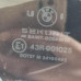 Стекло двери переднее правое BMW e34