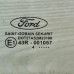 Стекло двери заднее правое Ford c-max