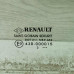 Стекло глухое заднее левое форточка Renault Mégane 2 универсал