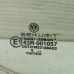 Стекло глухое заднее правое форточка Volkswagen golf IV