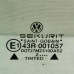 Стекло глухое заднее левое форточка Volkswagen golf 3