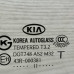 Стекло двери переднее левое KIA Soul I