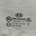 Стекло двери переднее правое KIA Soul I