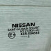 Стекло двери переднее левое Nissan Tiida I