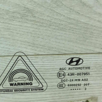 Стекло двери переднее левое Hyundai ix35 I