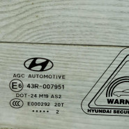 Стекло двери переднее правое Hyundai ix35 I
