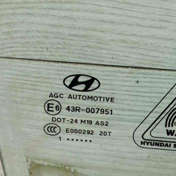 Стекло двери переднее правое Hyundai ix35 I