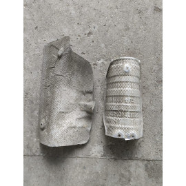 Защита жаропрочная кузова от выхлопной системы глушителя toyota camry V50 Защита жаропрочная кузова от выхлопной системы глушителя toyota camry V50